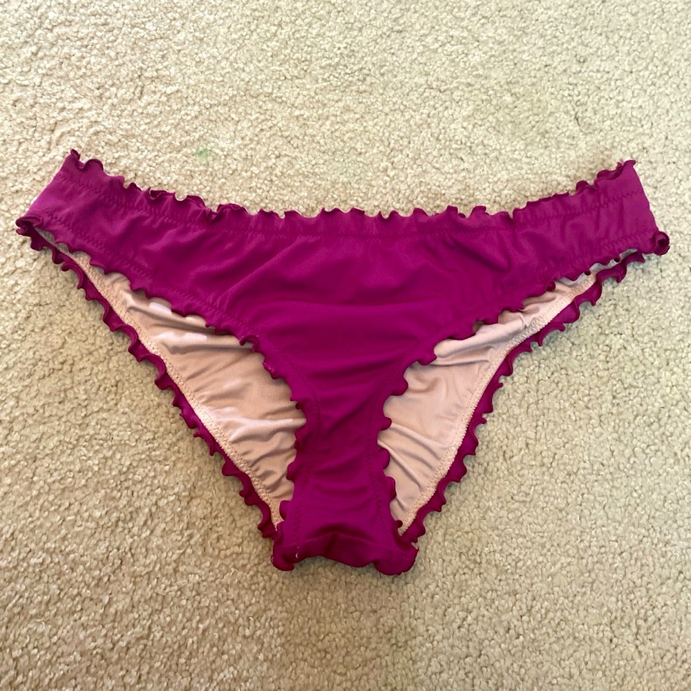 Magenta swimsuit bottoms